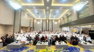 Semarak Milad Lintas Persada, Ratusan Calon Jamaah Ikuti Manasik Umroh Akbar di Tuban