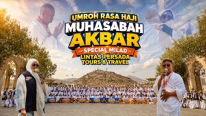 UMROH RASA HAJI, Muhasabah Akbar Spesial Milad Lintas Persada di Arafah