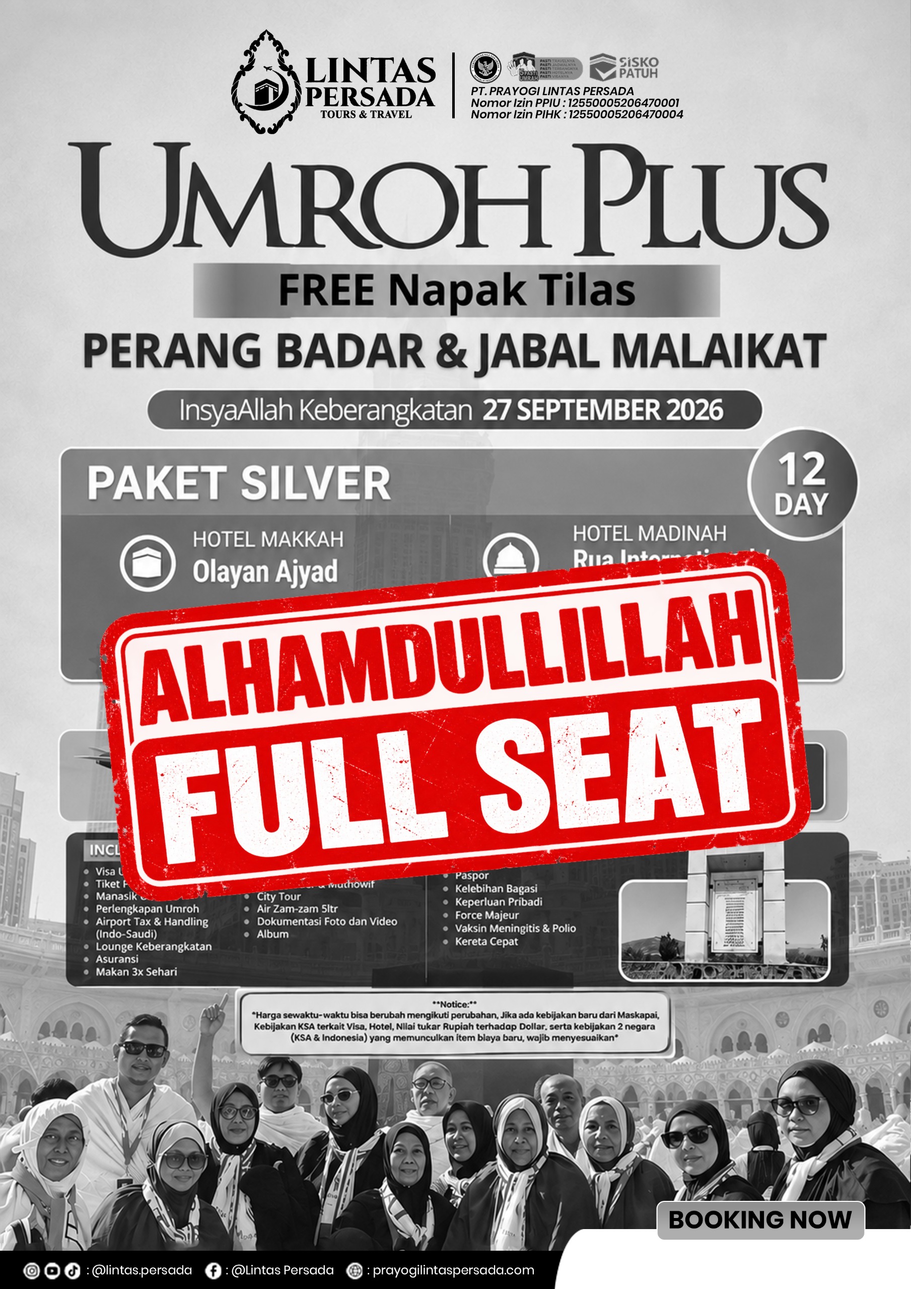 27 SEPTEMBER 2026 UPDATE TERBARU FULL SEAT